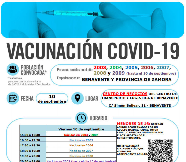 BENAVENTE 10 sept_nacidos 2003 a 2009