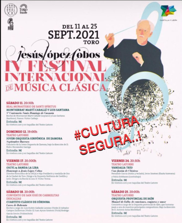 cartel conciertos Toro