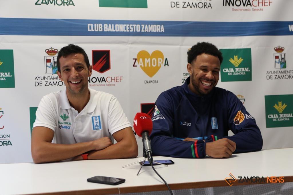 Presentación de Jeff Solarin como nuevo fichaje del CB Zamora Enamora