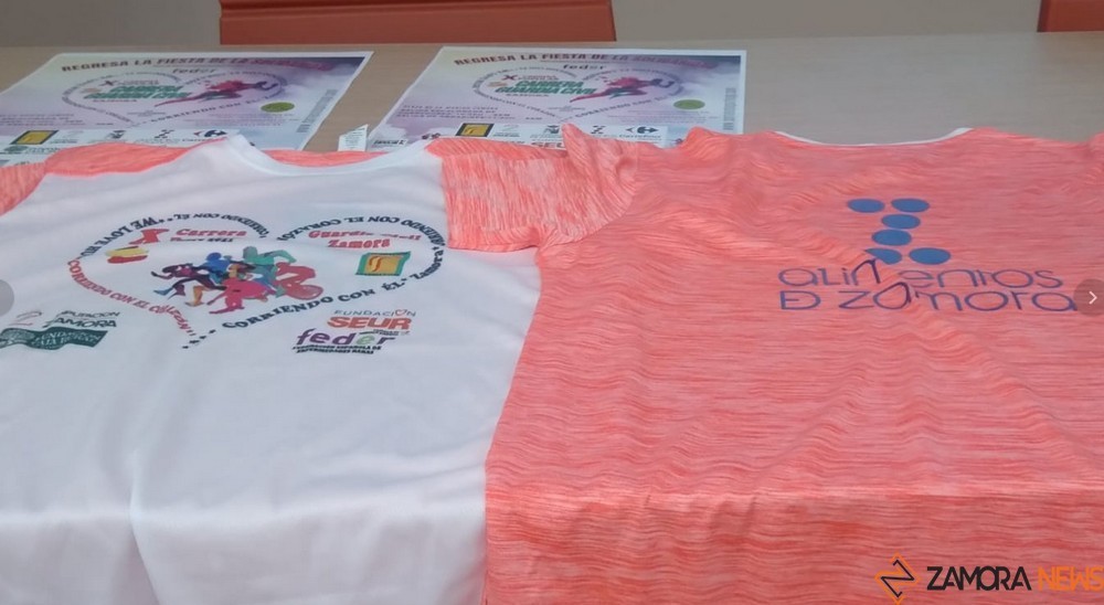 Camisetas para la X edición de la Carrera de la Guardia Civil de Zamora