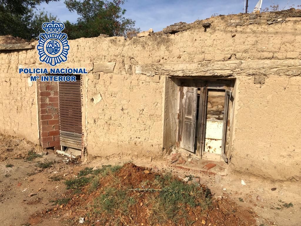 Operación policial en La Seca