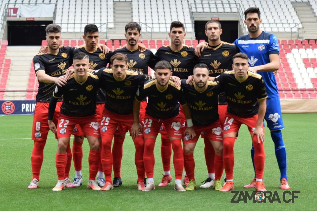 Once inicial del Zamora CF ante el SD Logroñés. | FOTO: Zamora CF