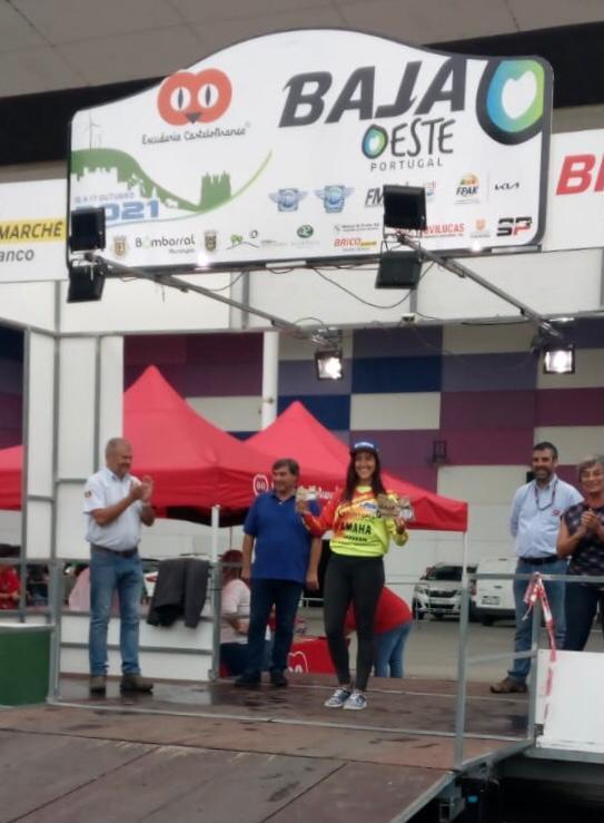 Sara Garcia podium Baja Do Oeste
