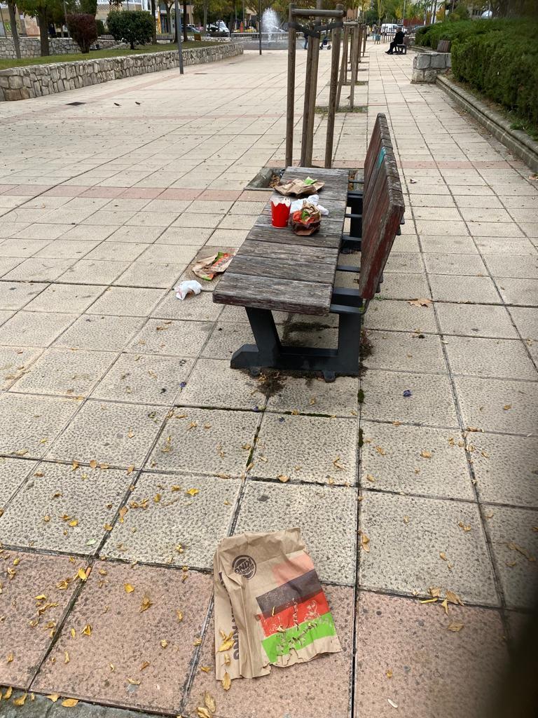 Suciedad en Las Viñas