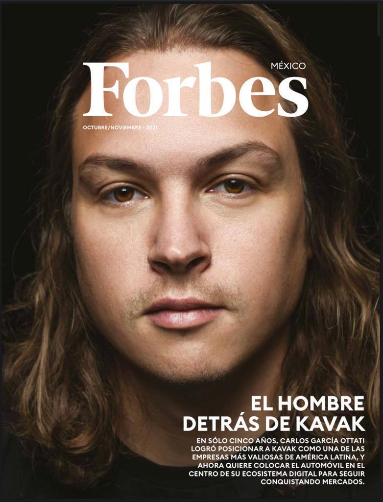 Número de octubre de la revista Forbes de México.
