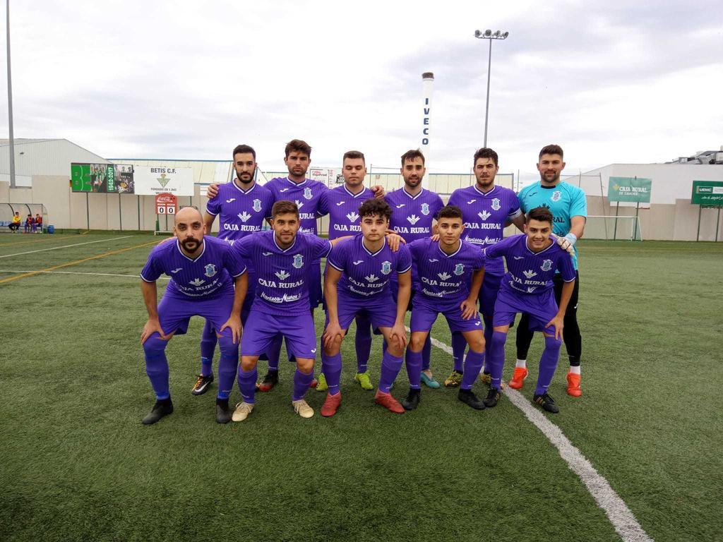 Once inicial de la UD Bovedana en su encuentro al Betis. | FOTO: UD Bovedana