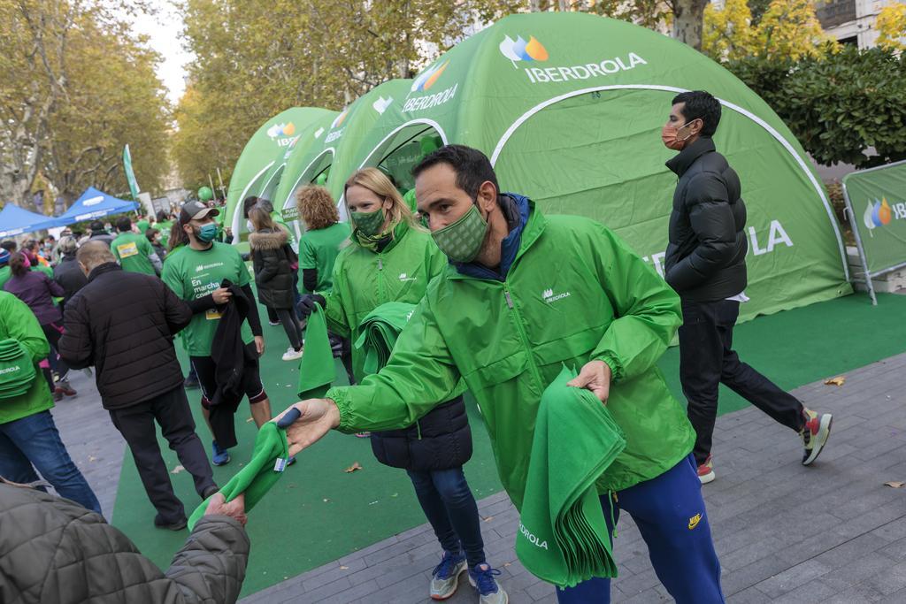 2021-11-7- Voluntarios de Iberdrola en Valladolid Juntos contra el cáncer
