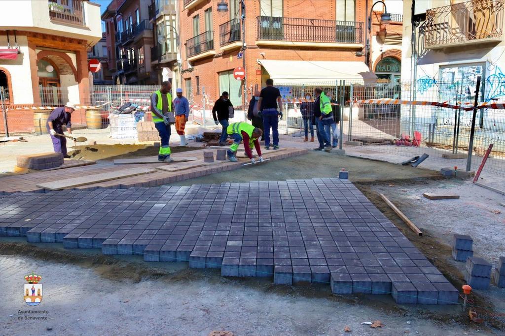 plaza Juan Carlos I de Benavente