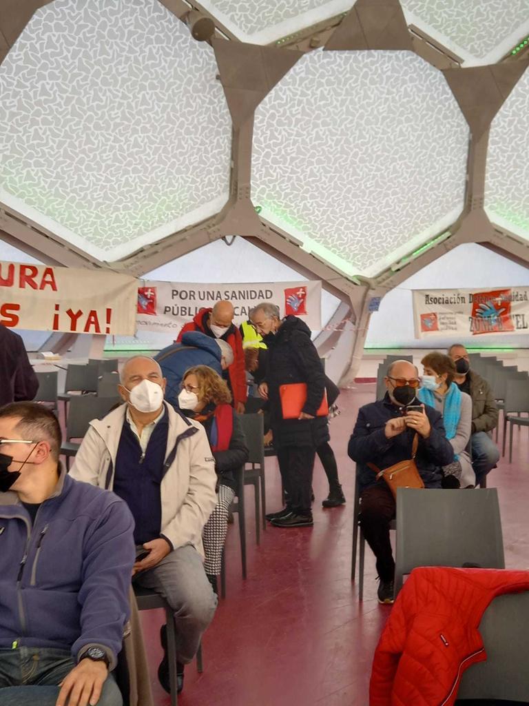 Manifestación I Asamblea Social en defensa de la sanidad pública en Castilla y León