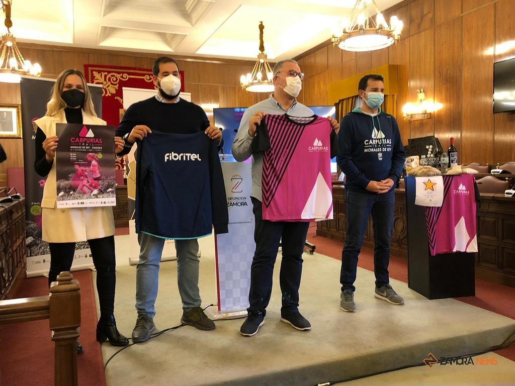 presentación Diputación Trail Carpurias