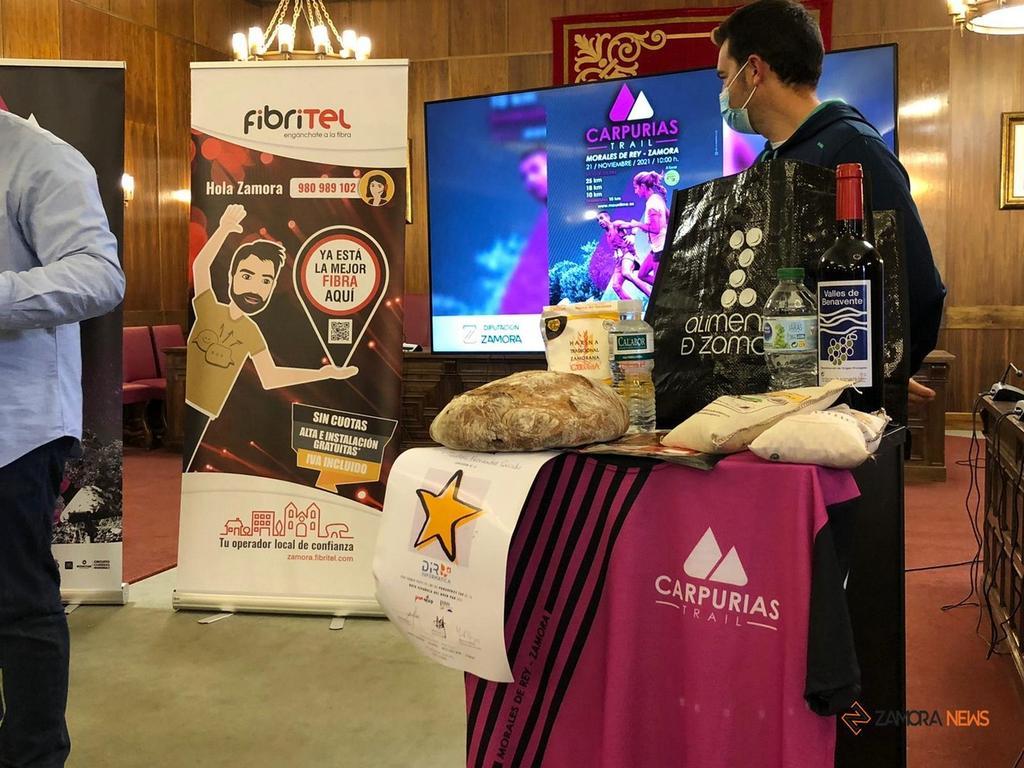 presentación Diputación Trail Carpurias