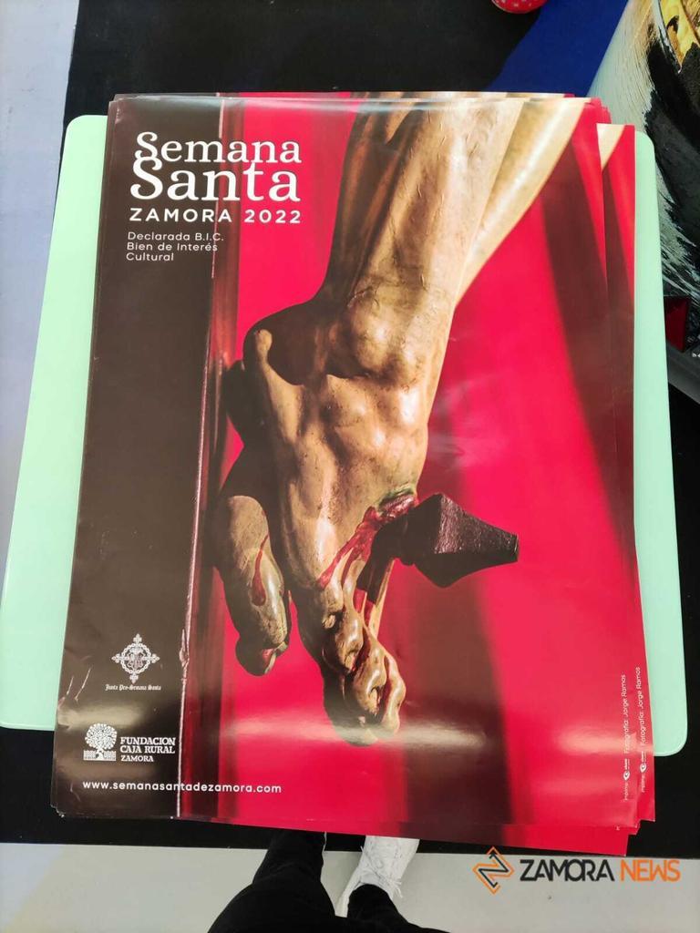 Presentación del cartel de Semana Santa de Zamora 2022 en INTUR. |  FOTO: Zamora News