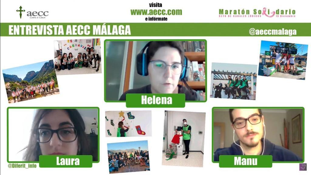 Juegos de rol durante la pasada Maratón Solidaria a favor de la AECC