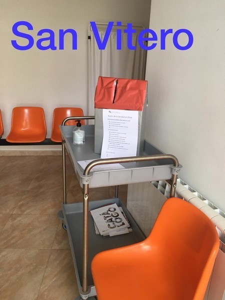 Buzón de Sanidad en San Vitero