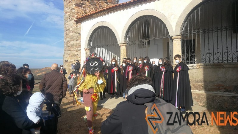 El Zangarrón, en la ermita de Montamarta