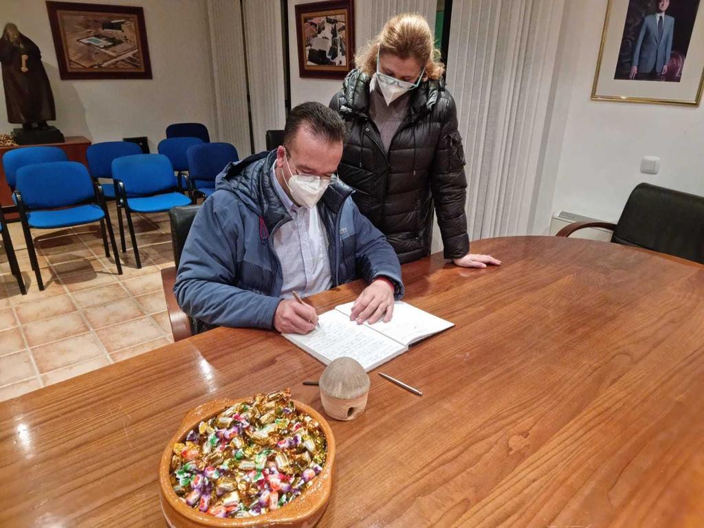 Despedida de Javier Pérez en el Ayuntamiento de Rabanales