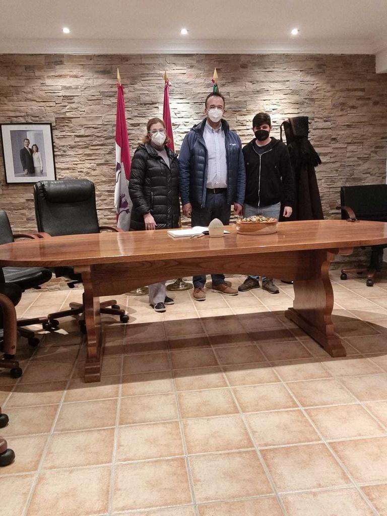 Despedida de Javier Pérez en el Ayuntamiento de Rabanales