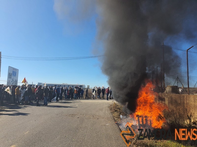 Protesta ganaderos de zamora