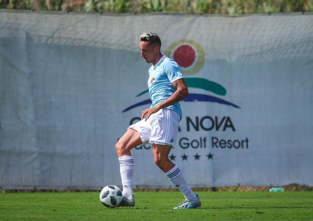 Jonatan Escribano, jugador del CD Benavente.