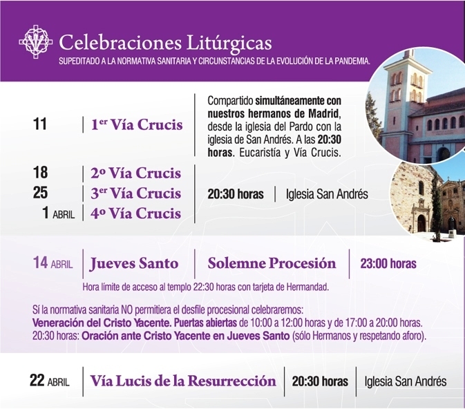 Celebraciones litúrgicas Yacente
