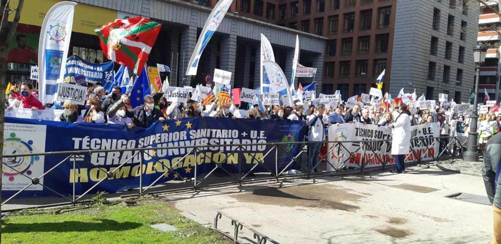 Manifestación Técnicos Sanitarios en Madrid (2)