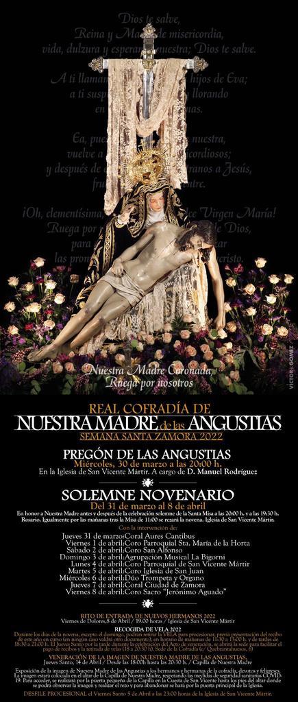 Programa actividades Nuestra Madre
