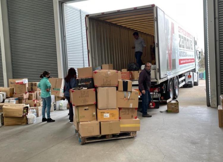 Consejo Local de la Juventud recogida material de primera necesidad para Ucrania