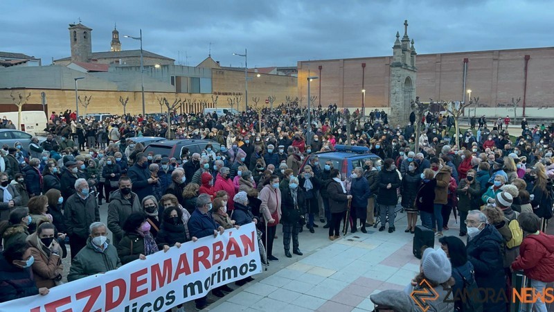 Manifestación en Defensa de la Sanidad en Toro. Foto Rocío Gato