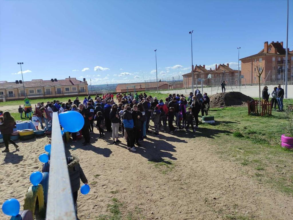 Gymkhana celebrada en Trilema Zamora dentro de la XVIII marcha solidaria Autismo Zamora. Fotografía: Trilema Zamora
