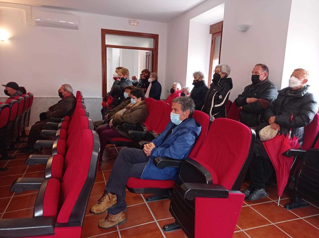 Momento de la celebración de la asamblea de la Plataforma por la Sanidad de Tábara. Fotografía: CEDIDA