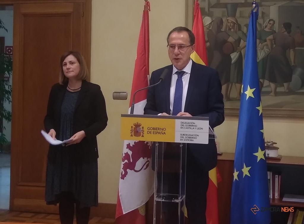 El subdelegado del Gobierno en Zamora, Ángel Blanco