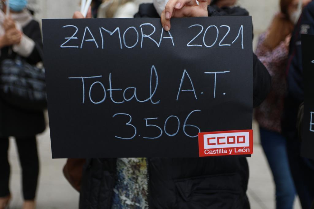 Manifestación de UGT y CCOO Zamora por el 1 de Mayo