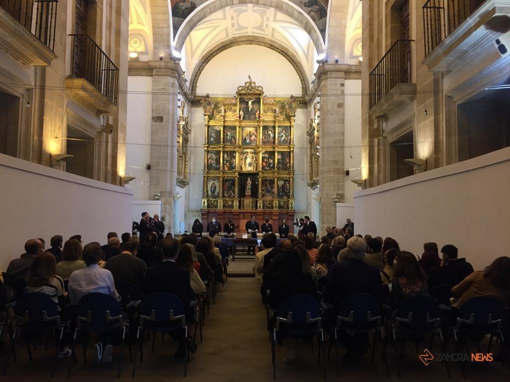 Iglesia de la Encarnación durante el Solemne Acto del ICA Zamora