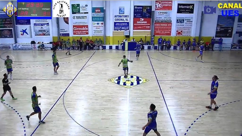 BM Zamora Enamora ante el EU Sarriá