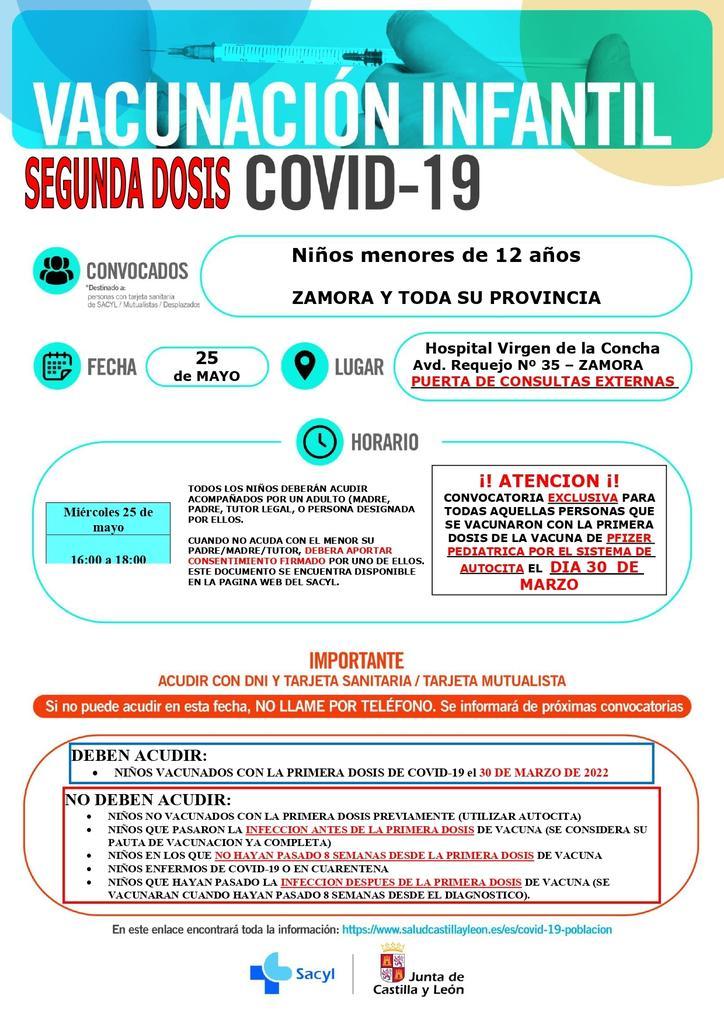 ZAMORA 25 MAYO SEGUNDA DOSIS MENORES 12 AÑOS (Primera con Autocita 30_03..._page-0001