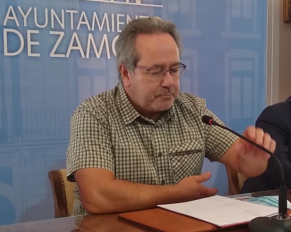 Francisco Guarido en rueda de prensa
