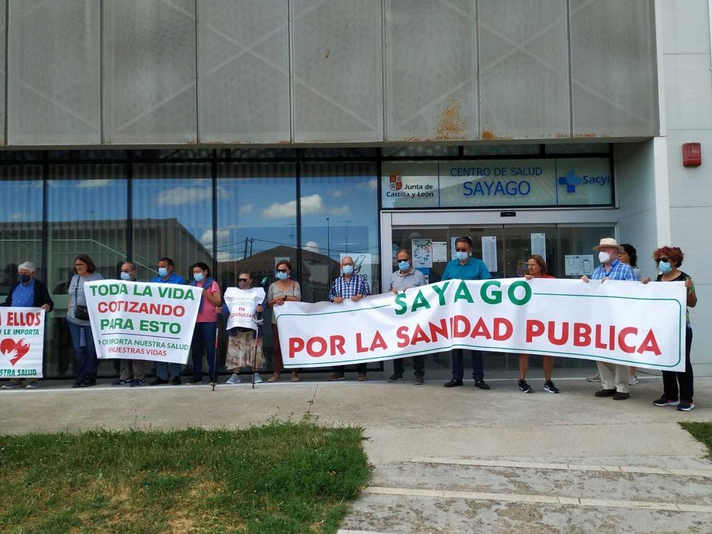 protesta sanidad Sayago