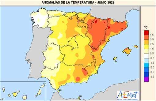 Anomalía calor