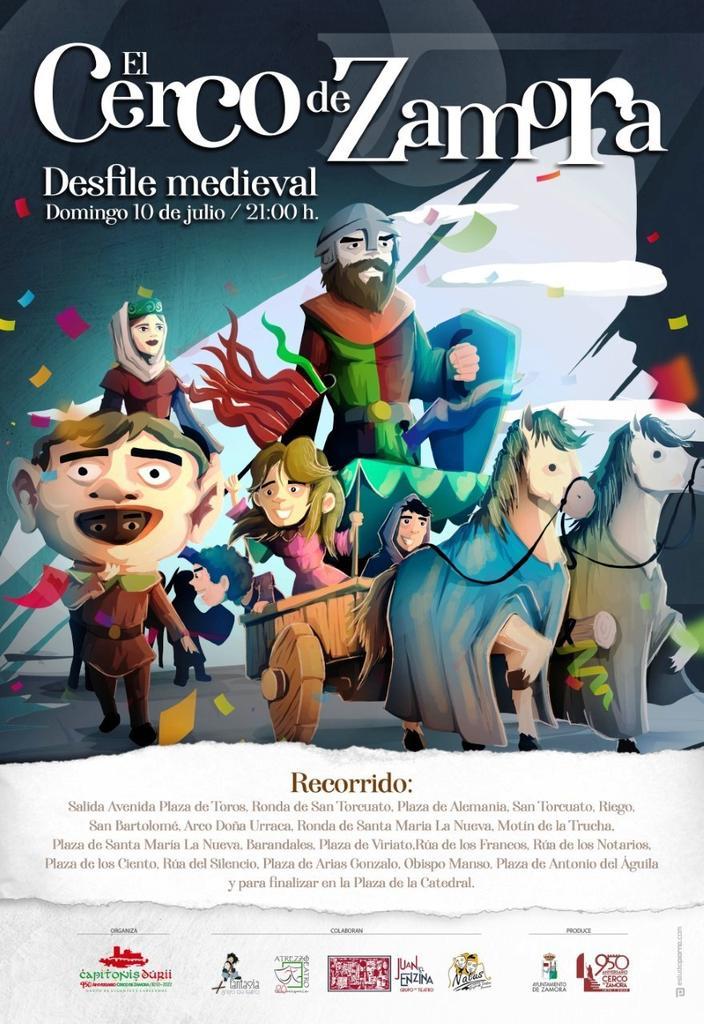 Cartel Desfile Medieval