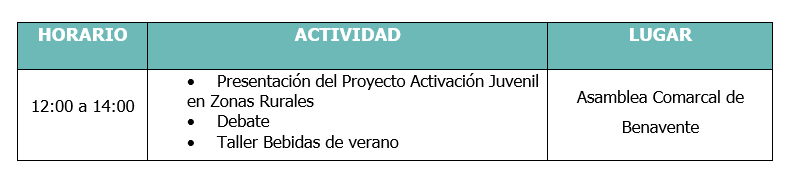 Talleres Cruz Roja Juventud Benavente