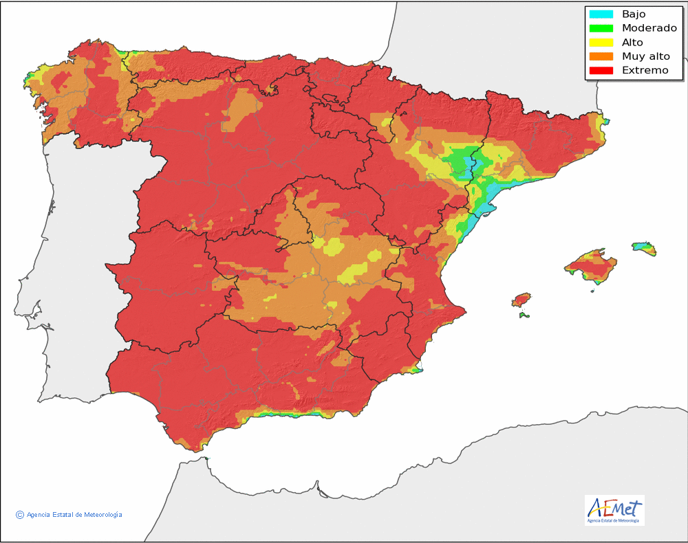 riesgo incendios