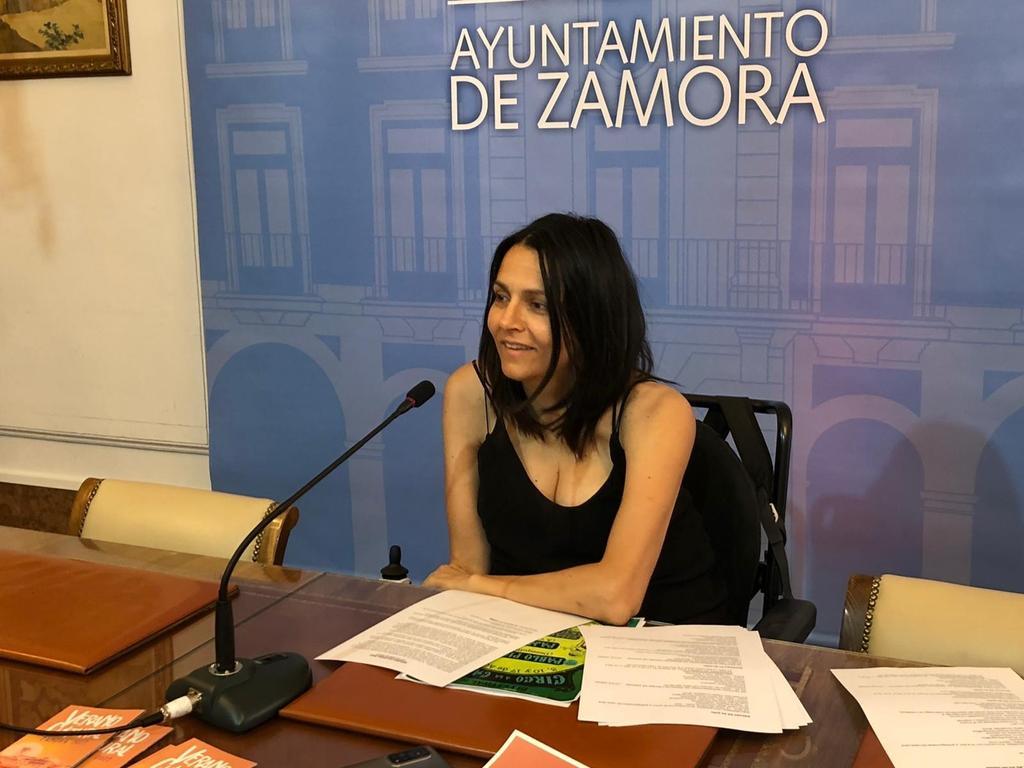 La concejala de cultura, María Eugenia Cabezas