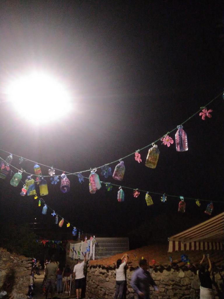 Decoración sostenible en Fresno de Sayago. Fotografía: CEDIDA