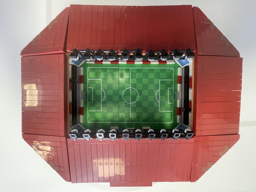 Maqueta del Ruta de la Plata realizada con piezas de LEGO