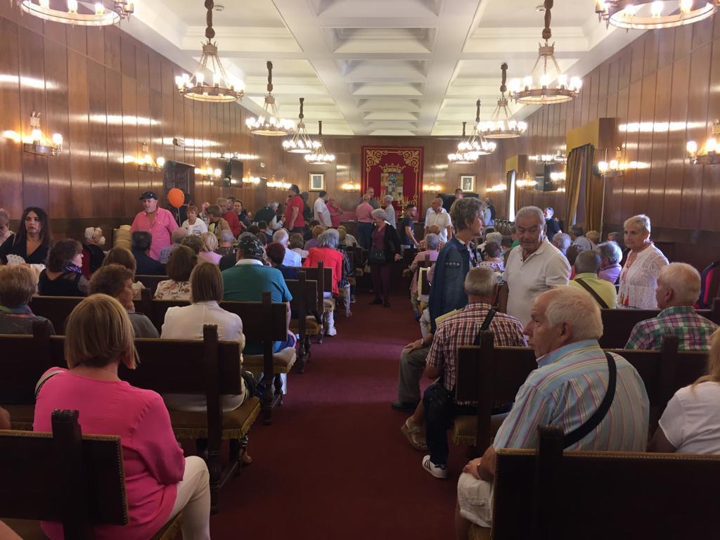 Acto de recepción de los representantes de las Casas de Zamora