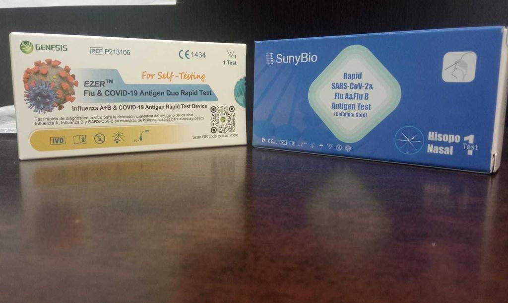 Nuevos test combinados llegados a una de las farmacias de la capital zamorana
