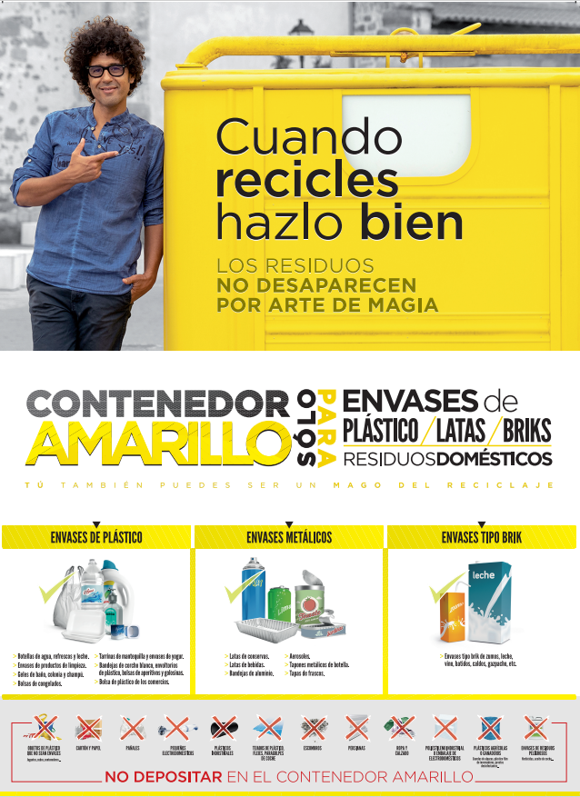 Cartel 'Reciclar noe s cosa de magia'2