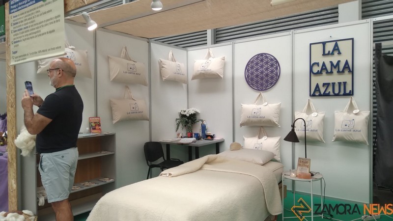 Stand de la Cama Azul en la pasada edición de Ecocultura