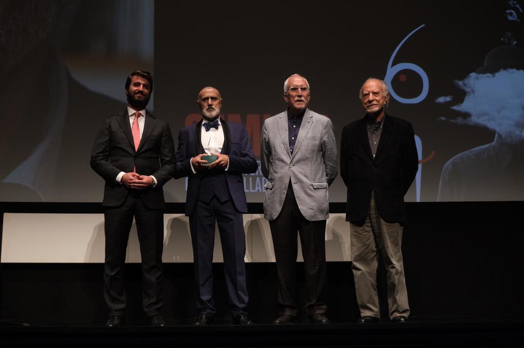 García-Gallardo durante la Gala del Cine y El Audiovisual de Castilla y León