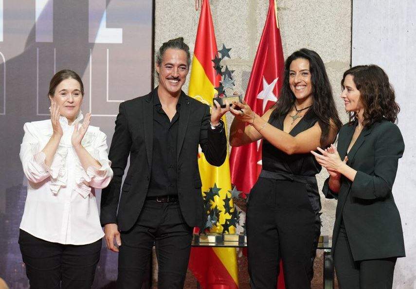 Premios Siete estrellas del deporte 2022 Sara García y Javi Vega
